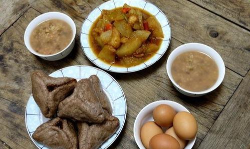 今日份早餐鸡蛋烂瓜粥,鸡蛋烂瓜粥，温暖身心一整天